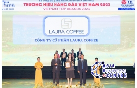 LAURA COFFEE của Diễn Viên - Ca Sĩ Nhật Kim Anh vinh dự vào Top 10 Thương Hiệu Hàng Đầu Việt Nam 2023